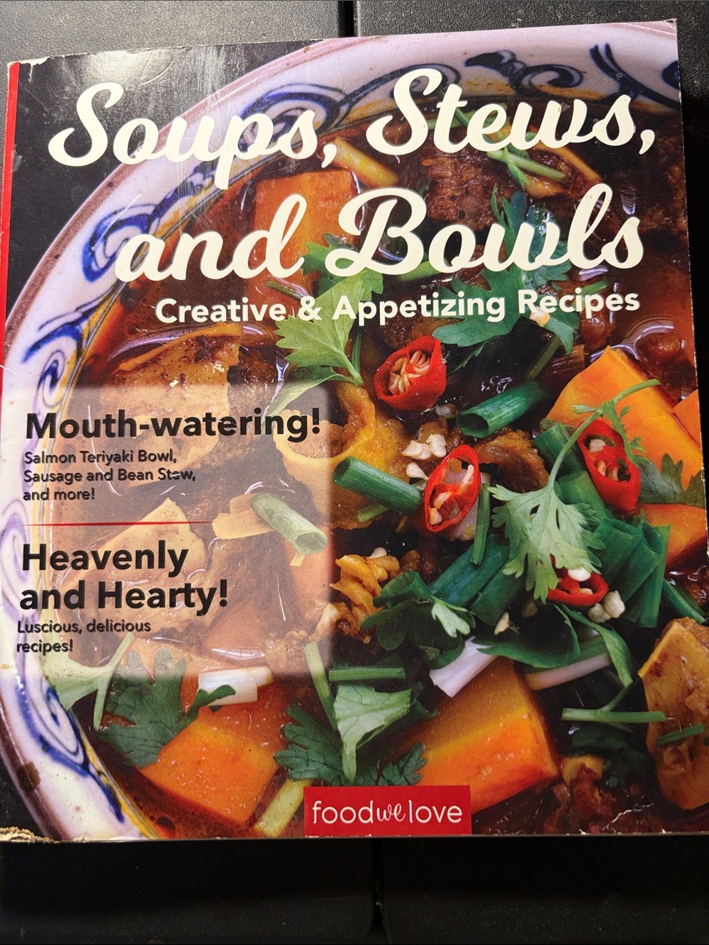 foodwelove Soups, Stews, and Bowls Cookbook Recipe Book plus 2 Keto cookbooks